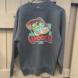 NEW Gray Macon Whoopee Georgia Sweater
